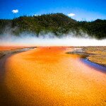 The colors and textures of Yellowstone