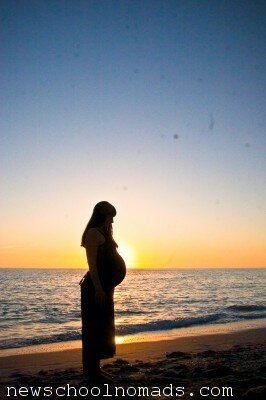 Pregnant Gypsy at Sunset FL 1