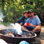 morning campfire