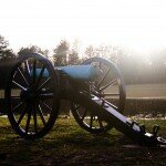 Cannon at Dusk Chickamauga GA